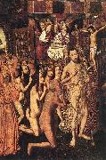 Bartolome Bermejo Christ Leading the Patriarchs to the Paradise oil painting on canvas